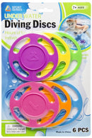 duikschijven 6 stuks