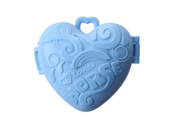 eenhoorn Pocket Unicorn meisjes 7,5 cm blauw 2-delig