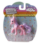 eenhoorn Pocket Unicorn meisjes roze/hartje