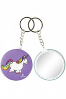sleutelhanger Eenhoorn meisjes 5,8 cm paars
