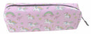 etui eenhoorn hartjes roze 19 cm