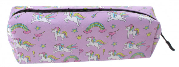 etui eenhoorn paars 19 cm