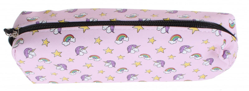 etui eenhoorn sterren roze 19 cm