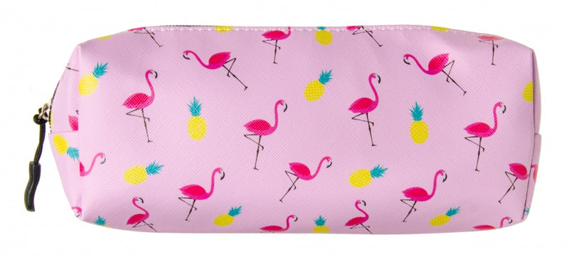etui flamingo 19 cm roze