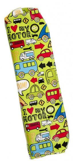etui jongens 23 cm polyester groen