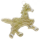 geduldspel doolhof paard junior 6 x 7 cm geel