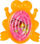 geduldspelletje doolhof kikker 5 cm oranje