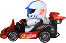 go-kart 15,5 x 13 x 21,5 cm rood/wit