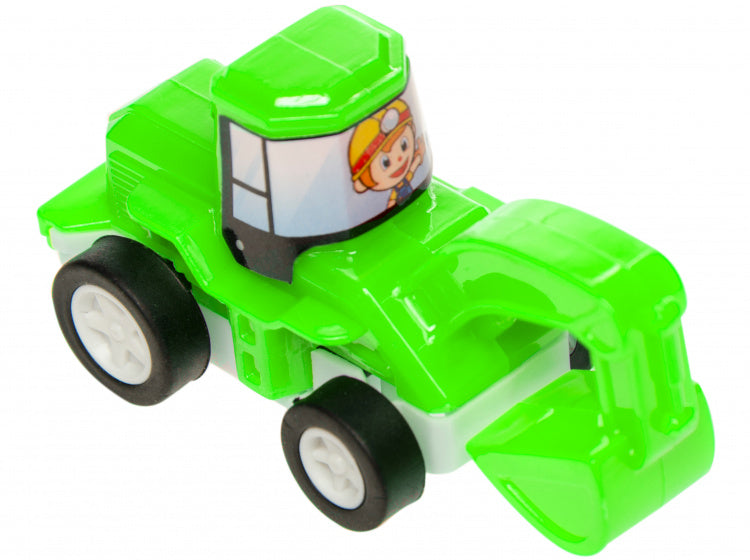graafmachine jongens 6,5 cm groen