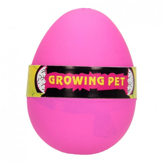 groei-ei eenhoorn roze