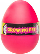 groei-ei flamingo 11 cm roze