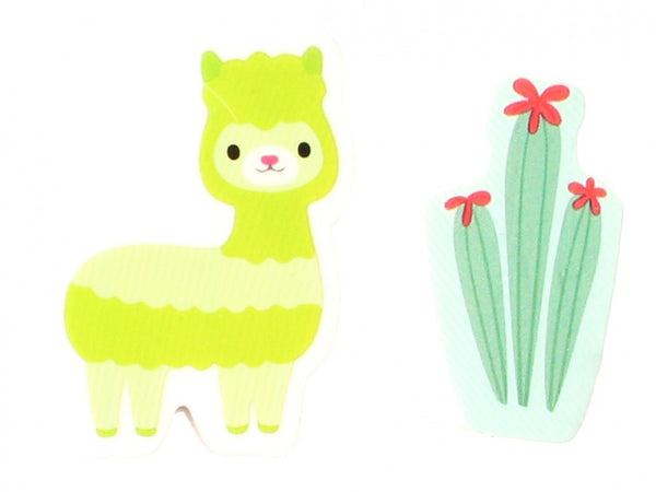 gum alpaca & cactus 3,5 cm groen