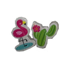 gum flamingo & cactus roze/groen
