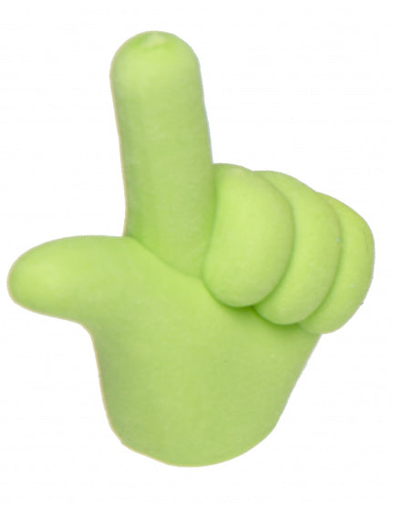 gum handgebaar 3,5 cm rubber groen