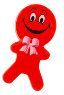 gum poppetjes junior 6 cm rubber rood 2 stuks