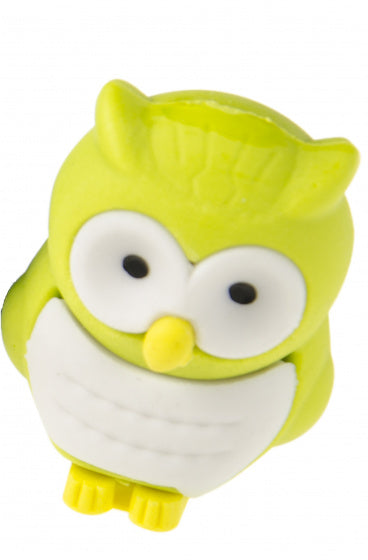 gum uil 3,5 cm rubber groen