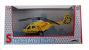 helikopter die cast geel