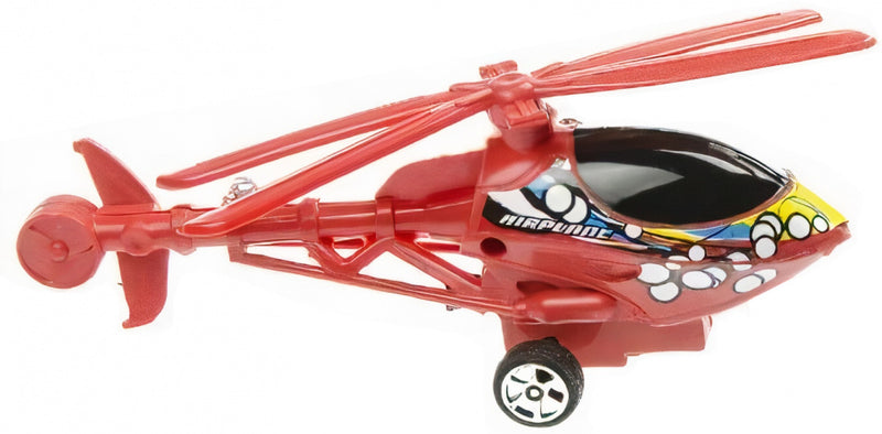 helikopter Graffiti jongens 15 cm rood
