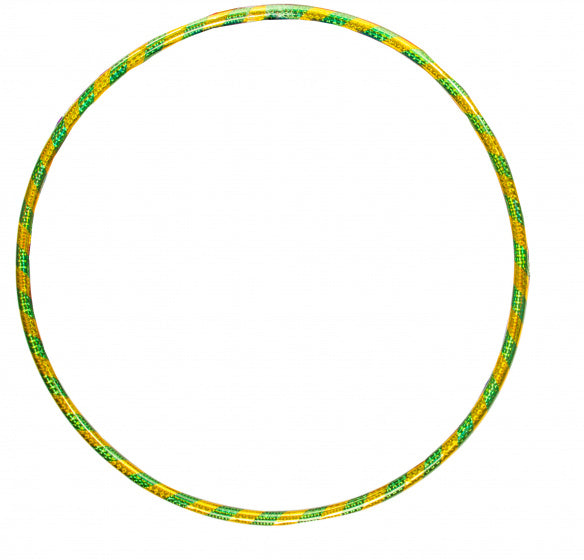 hoelahoep meisjes 72 cm groen/goud