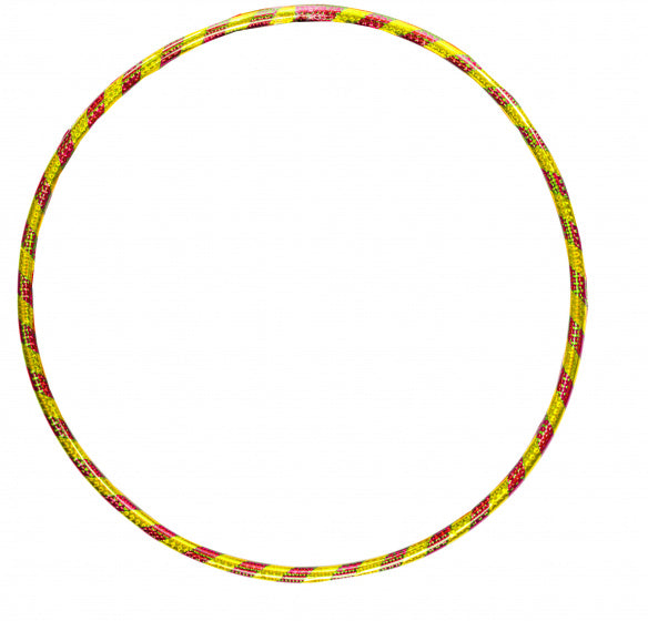 hoelahoep meisjes 72 cm rood/goud