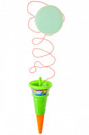 ijsbol schieter junior 18 x 6 cm geel