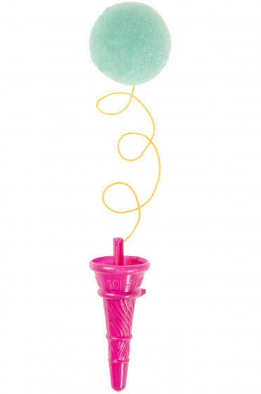 ijsbol schieter junior mini 10 cm blauw