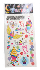 tattoovel ijsjes junior 17 x 8 cm papier