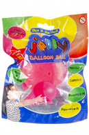 jellyballon glow-in-the-dark junior 15 cm roze