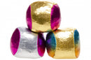 Jongleerballen Metallic, 3st.