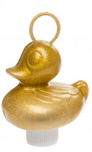 kermiseendje goud met glitter 15 cm