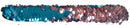 klaparmband blauw/roze 22 x 2,8 cm