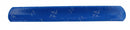 Klaparmband donkerblauw 22 cm