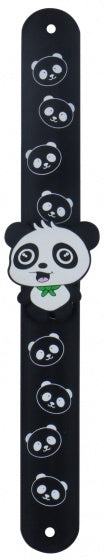 klaparmband Panda Cute zwart/wit 21 cm