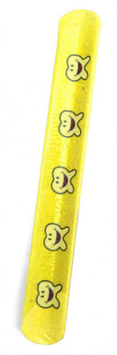 klaparmband tandjes junior 22 cm geel