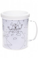 Kleur je eigen Beker Space