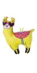 knuffel alpaca junior 19 cm pluche geel