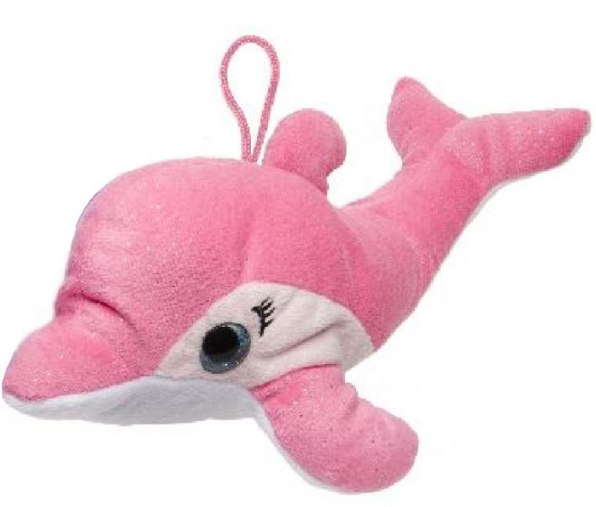 knuffel Dolfijn junior 30 cm pluche roze