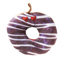knuffel donut junior 15 cm pluche bruin streepjes