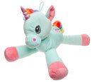 knuffel eenhoorn junior 40 cm pluche mint