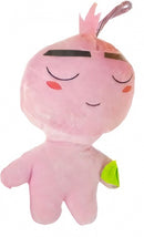 knuffel emotiefiguur junior 22 cm pluche roze