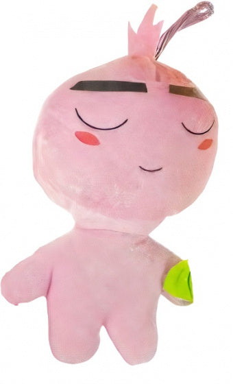 knuffel emotiefiguur junior 22 cm pluche roze