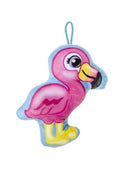 knuffel flamingo junior 20 cm pluche blauw