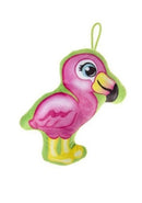 knuffel flamingo junior 20 cm pluche groen