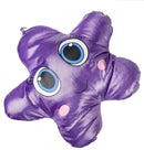 knuffel-ster glitter 15 cm paars