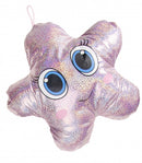 knuffel-ster glitter 15 cm roze