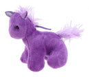 Knuffel eenhoorn XS 12 cm paars