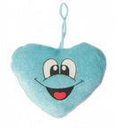 knuffelhart 11 cm blauw