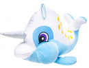 knuffelnarwal 28 cm blauw