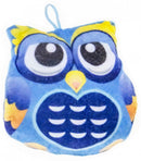 knuffeluil junior 13 cm pluche blauw