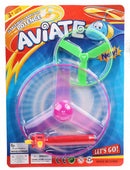 lanceerspel Aviate junior 19 x 26 cm rood 3-delig